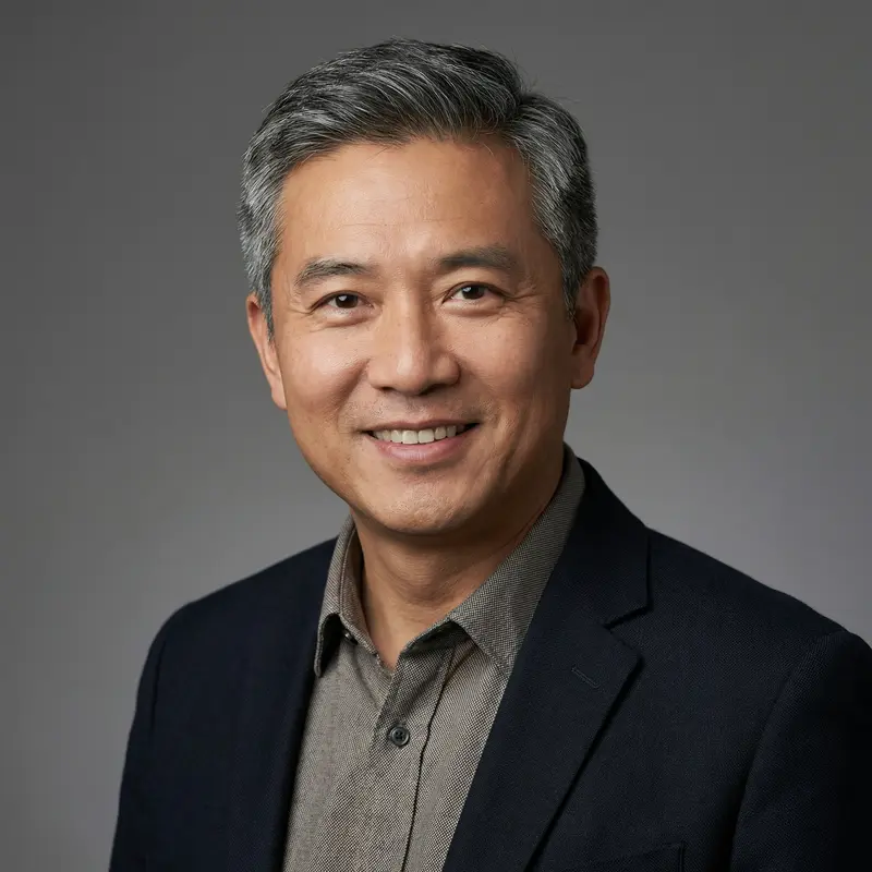 四虎影院首席导演陈明远先生照片