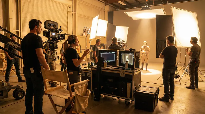 四虎影院国际化专业拍摄团队合作现场